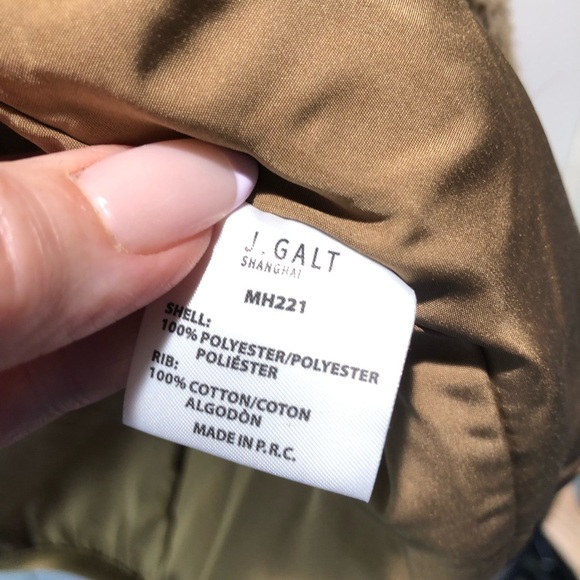 John Galt Sherpa shearling fleece teddy bear jacket lined multi pocket M/L - Picture 7 of 9